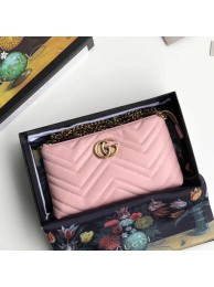 Gucci GG Marmont mini Chain Bag 443447 Light Pink HY17968fc78