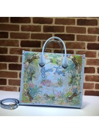 Gucci GG medium tote bag 687827 blue HY18218Nw52