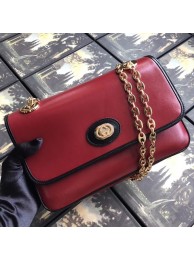 Gucci GG Original Leather Shoulder Bag 576421 Red HY11199UW57