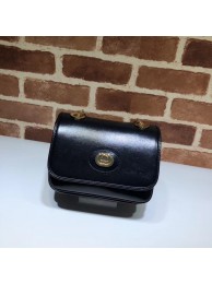 Gucci GG Original Leather Shoulder Bag 576423 Black HY23124uZ84