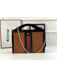 Gucci GG original suede leather ophidia Tote Bag 512957 Camel HY25202su78