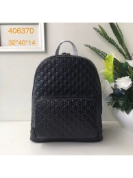 GUCCI GG Soho Leather backpack 406370 Black HY12565lU52