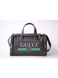 GUCCI GG Soho Leather Supreme Travelling bag 547837 black HY21970sf78
