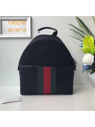 Gucci GG Supreme backpack 190278 black HY25734Xp72