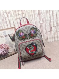 Gucci GG Supreme backpack snake 427042 red HY26623hI90