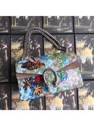 Gucci GG Supreme canvas Dionysus small shoulder bag 400249 bee HY23440nS91
