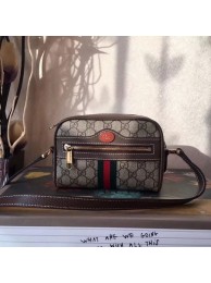 Gucci GG Supreme Canvas Shoulder Bag 501338 Brown HY1723gE29