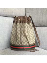 Gucci GG Supreme Canvas Shoulder Bag 504441 brown HY7867Yr55