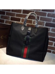 Gucci GG Supreme canvas top handle bag 337069 black HY21927Ym74
