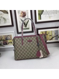 Gucci GG Supreme Canvas Tote Bag 353440 Rose HY23863pk20