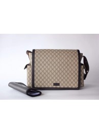 Gucci GG Supreme diaper bag 495909 brown HY7653sY95
