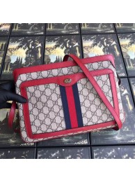 Gucci GG Supreme medium shoulder bag 523354 red HY19123iZ66