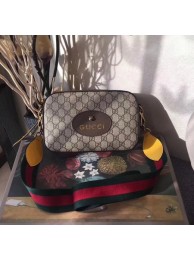 Gucci GG Supreme Messenger Bag 476466 Brown HY6184Zf62