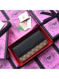 Gucci GG Supreme wallet 410100 black HY12482aM39