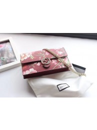Gucci GG top quality canvas shoulder clutch purse 409340 Burgundy HY14739MO84