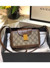 Gucci Horsebit 1955 mini bag 614368 brown HY20492jo45