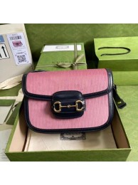 Gucci Horsebit 1955 small bag 602204 pink HY18267su78
