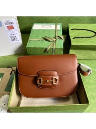 Gucci Horsebit 1955 small bag 602207 caramel HY3263hI90