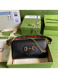 Gucci Horsebit 1955 small bag 677286 black HY19989tg76
