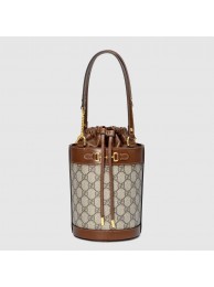 Gucci Horsebit 1955 small bucket bag 637115 brown HY10319Is79