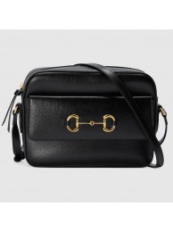 Gucci Horsebit 1955 small shoulder bag 645454 Black HY5978pk20
