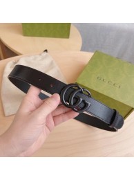 Gucci-ID BELT Raspberry Smooth Calfskin 30 MM B0112UM BLACK HY17180KX51