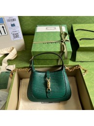 Gucci Jackie 1961 lizard mini bag 675799 green HY23628Xw85