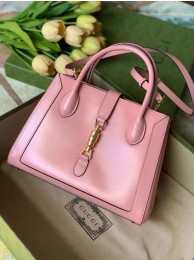 Gucci Jackie 1961 medium tote bag 649016 pink HY11444uZ84