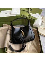 Gucci Jackie 1961 mini hobo bag 637091 black HY7042rJ28
