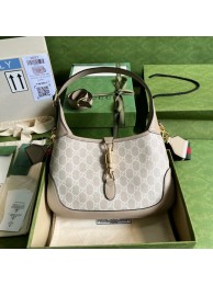 Gucci Jackie 1961 small GG shoulder bag 678843 Beige HY17234Gh26