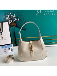 Gucci Jackie 1961 small hobo bag 636709 white HY15936Cw85