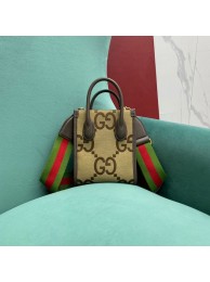 Gucci Jumbo GG mini tote bag 699406 brown HY16016Va47