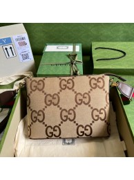 Gucci Jumbo GG shoulder bag 699130 brown HY24538fc78
