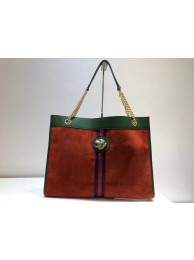 Gucci Large tote with tiger head 537219 fuchsia HY12313Xw85