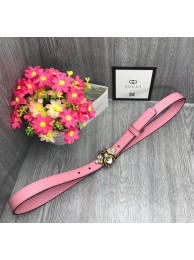 Gucci leather belt 476452 pink HY21623vX95