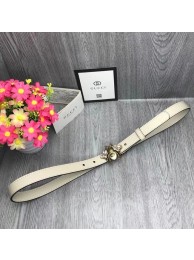 Gucci leather belt 476452 white HY4557xh67