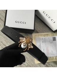 Gucci leather belt 499638 black HY6559oK58