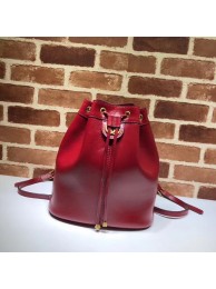 Gucci medium bucket Backpack 550189 red HY18852Yf79