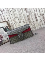 Gucci Medium Dionysus GG Canvas Shoulder Bag 499623 red HY21824Gw67