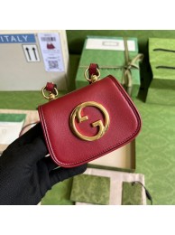 Gucci mini Blondie card case wallet 698635 Burgundy HY10581vm49