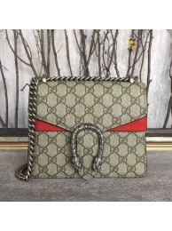 Gucci Mini Dionysus GG Canvas Shoulder Bag 421970 Red HY8205rf73