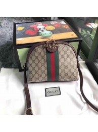 Gucci Ophidia Canvas Shoulder Bag 499621 Brown HY7496DS71
