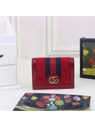 Gucci Ophidia card case 523155 red HY15326vm49