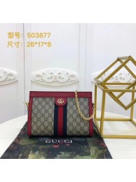 Gucci Ophidia GG Small Shoulder Bag 503877 Red HY17382Is53