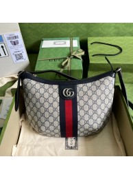 Gucci Ophidia GG small shoulder bag 598125 Blue HY2050KX86