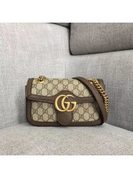 Gucci Ophidia GG Supreme small shoulder bag 446744 brown HY16913lq41