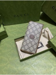 Gucci Ophidia GG wallet 672947 brown HY25967jo45