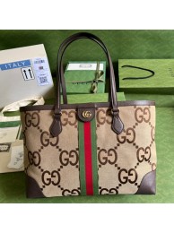 Gucci Ophidia jumbo GG medium tote 631685 Brown HY19788vN22