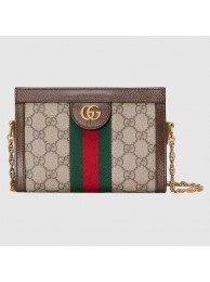 Gucci Ophidia mini shoulder bag 602676 brown HY20035aj95