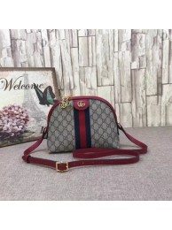 Gucci Ophidia Small Shoulder Bag 499621 Red HY21648pA42